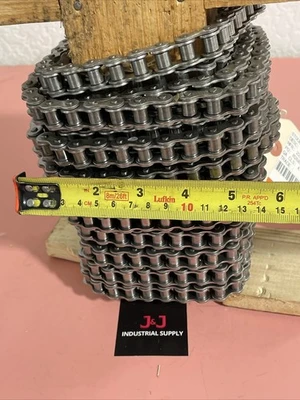 #40 Roller Chain Single Strand Part # 40-757 Feet??? Fast Shipping +Warranty