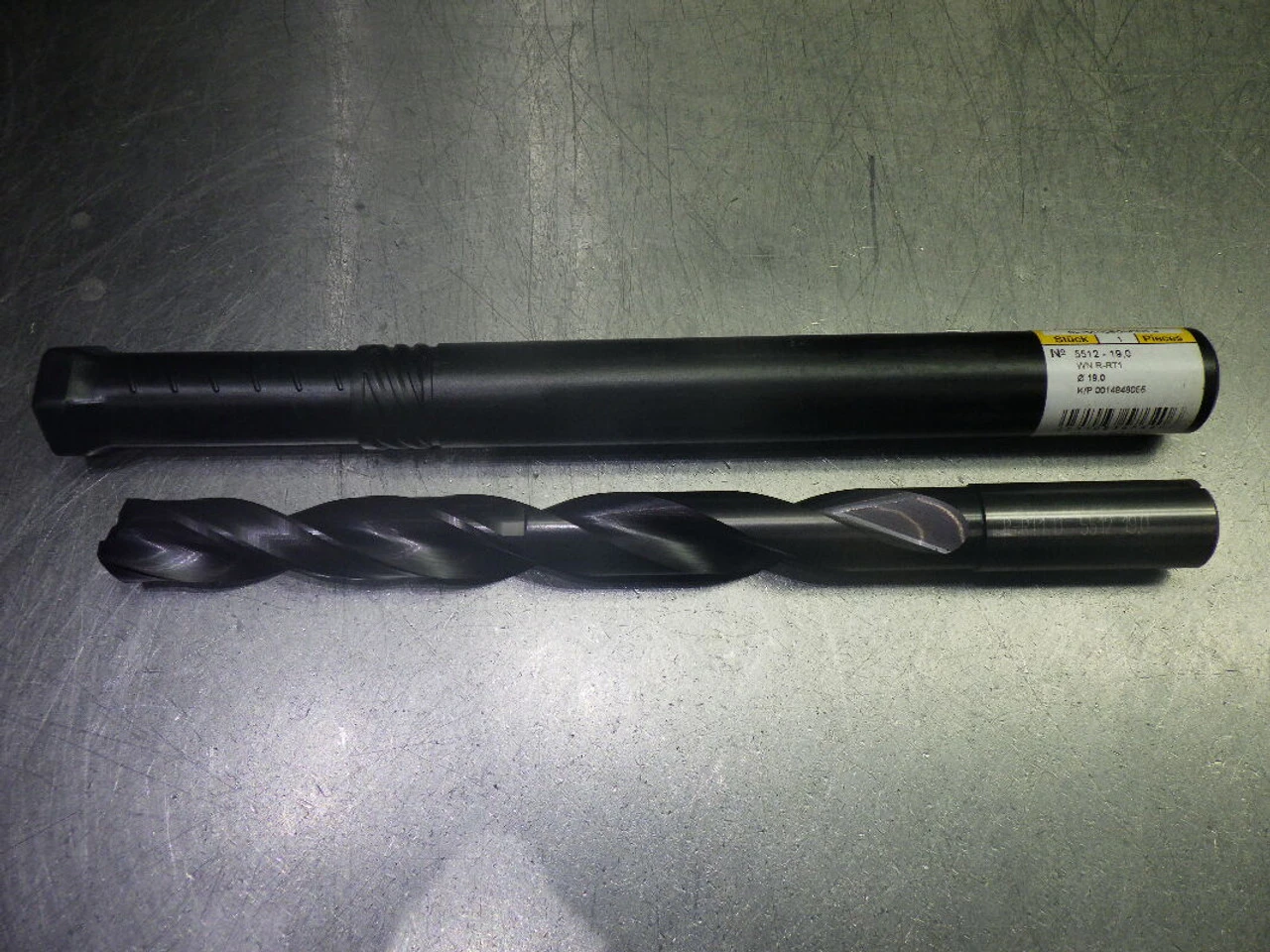 Guhring 19mm Coolant Thru 7xd Carbide Drill 20mm Shank 9055120190000 (LOC1930B)