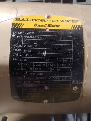 BALDOR-RELIANCE EM3555 General Purpose Motors | ESS Industrial Equipment Sales (6)