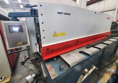 Used 2019 DURMA SBT 3006 Power Squaring Shears (Inch) Minnesota US | SOMINN MACHINERY SALES #351186