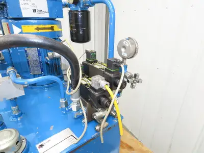Clarke Hydraulic Power Unit 30Gal 4.2gpm 3000psi Marzocchi Gear Pump 3Hp 3PH