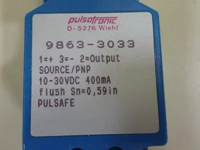 NEW PULSOTRONIC 9863-3033