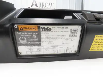Yale ERP035VTN36TE084 Forklift Brake Pedal Master Cylinder & Bracket Assembly