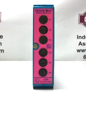 Elcon Inst. Series 1600 Shunt-Diode Safety Barriers Model 1690-1H-AS FF