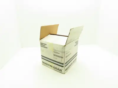 Boston Gear 718-20-H Worm Gearbox 20:1 Reducer 1Hp 88rpm Dual Shaft Output