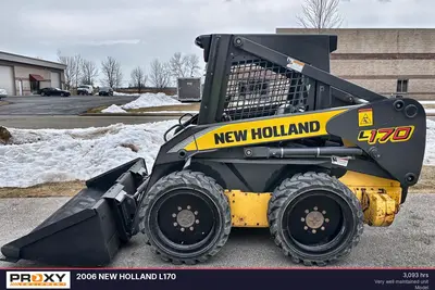 Used 2006 NEW HOLLAND L170 Skid Steer Loaders Wisconsin US | Proxy Equipment #1388559