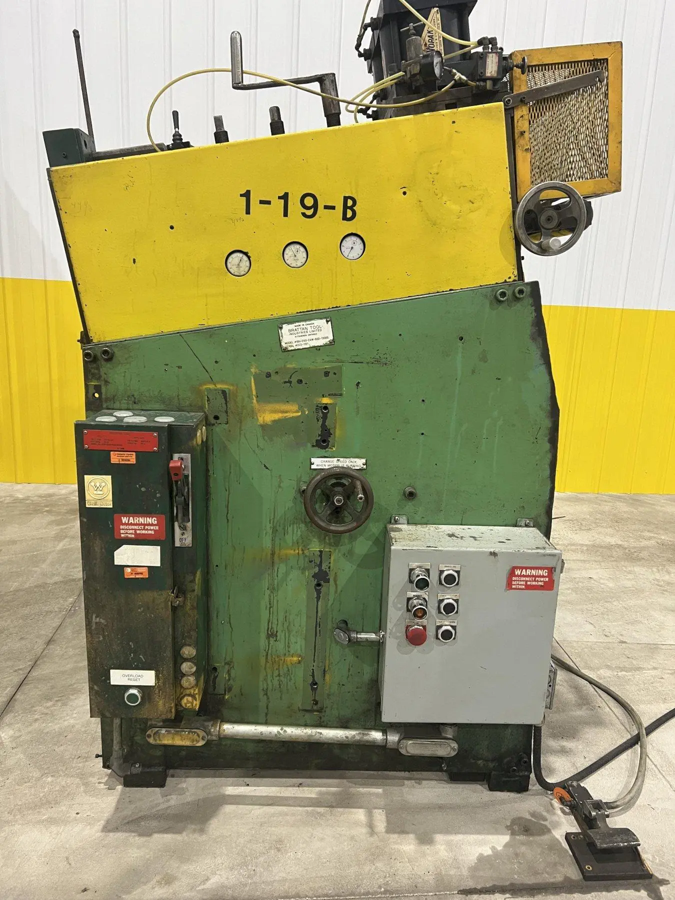 USED BRATTAN 10H-250-24W-60D-13000