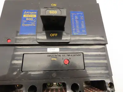 Mitsubishi Electric NF600-SS No-Fuse Circuit Breaker 600A 3P 660V 3Ph