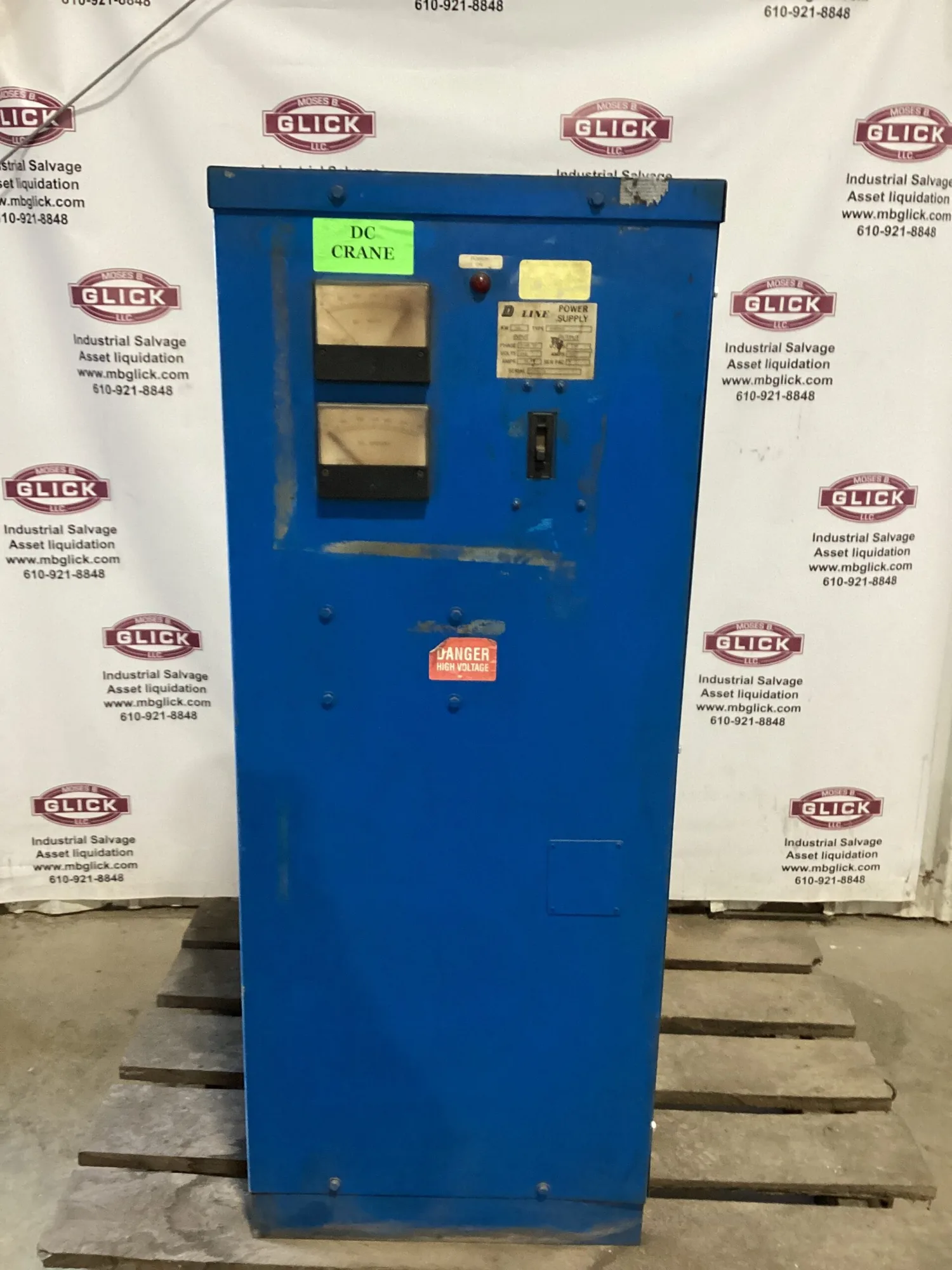 D Line D50R42 50 KW/KVA DC Power Supply 200A 250V Output