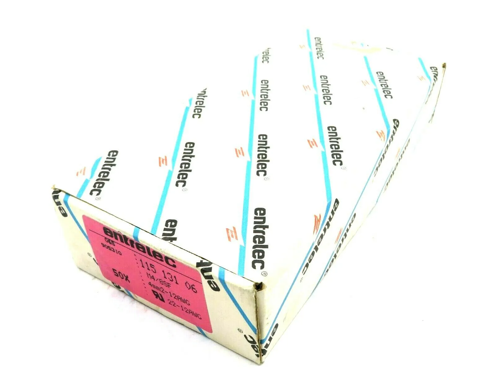 50 NEW ENTRELEC 115 131 06 TERMINAL BLOCKS M4/8SF 11513106