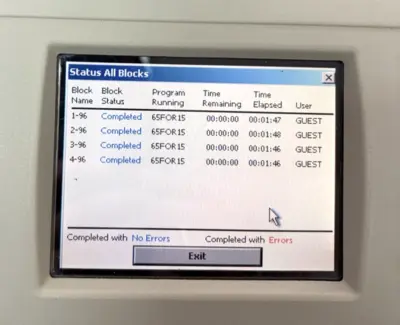 USED Bio-Rad Tetrad 2