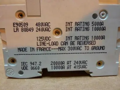 USED MERLIN GERIN C60N-2