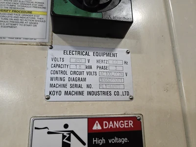 Koyo KL-600 Rough Surface Grinding Machine