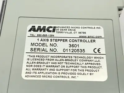 USED AMCI 1-AXIS STEPPER CONTROLLER