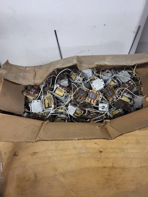 Box of Vintage Automatic Electric Transformers Model R83-1675