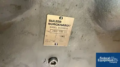 NEW Sulzer Sulzer Burkhardt Vacuum Pump Head, Model PMZF 2510 D3