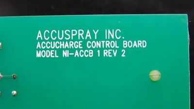 AccuSpray AccuCharge Atomization Pressure Control Unit Used