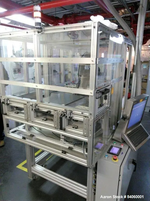 Used HJM Precision Ignition Cartridge Non-Destructive Inspection Machine | PLC Controlled | 3-Axis Robot | Built 2019