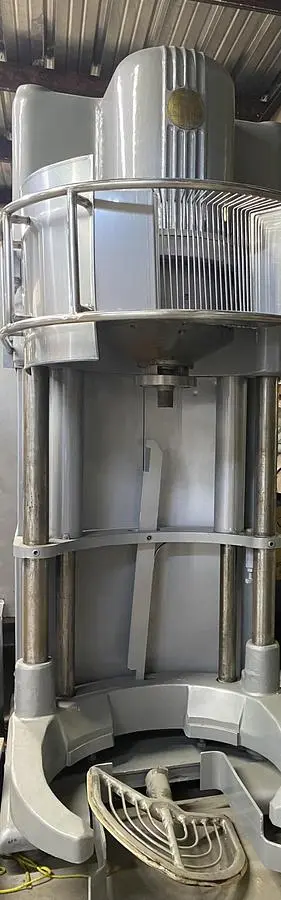 USED AMF GLENN 74-36 MIXER, 340 QUART WITH BOWL GUARD, FLAT BEATER AND TWO BOWLS