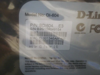 USED D-LINK DI-604