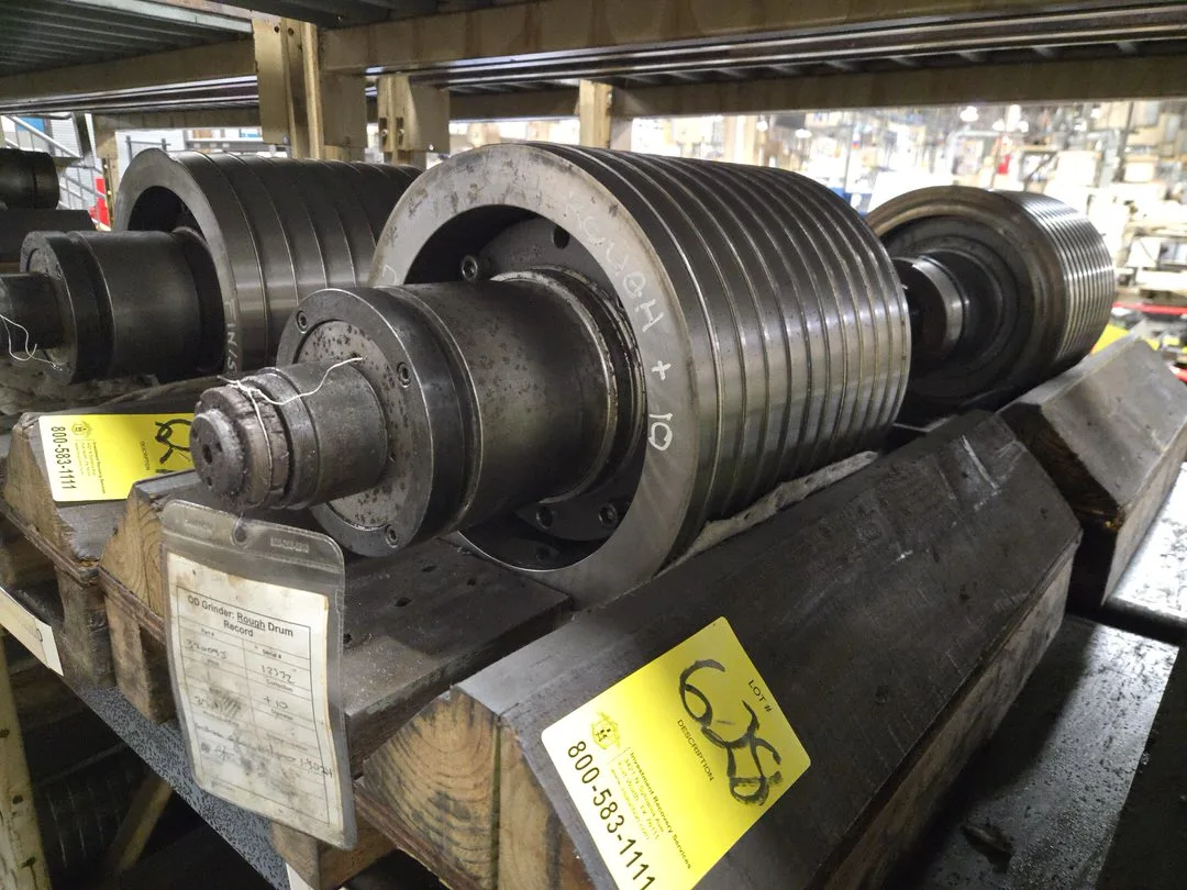 (1) OD Grind Drum Spindle