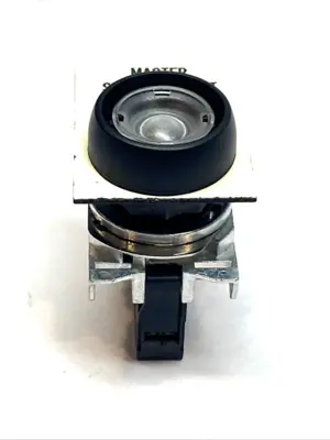 USED ALLEN-BRADLEY GREEN 22MM ILLUMINATED PUSH BUTTONW/ 800F-N3G NO COVER