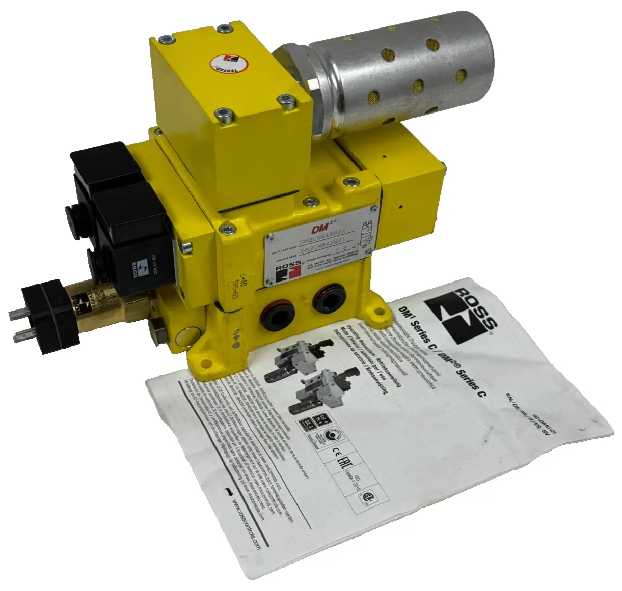 NEW ROSS DM2CNB42B21 BASE MOUNTED DOUBLE VALVE 2-8bar DM2CNB4XB2X