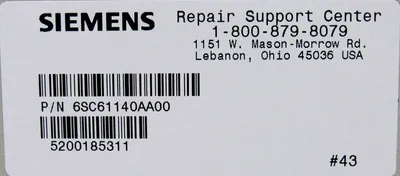REMANUFACTURED SIEMENS 6SC6114-0AA00 SERVO DRIVE 6SC61140AA00