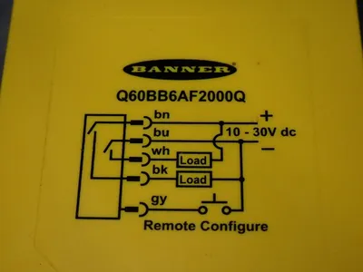 NEW BANNER Q60BB6AF2000Q
