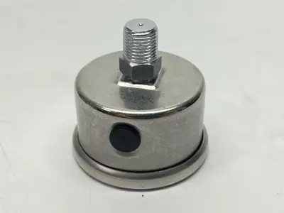 Marshall Instruments WS00200 Pressure Gauge WS White PSI/kPa/Bar Dial 1.5" - New – Open Box