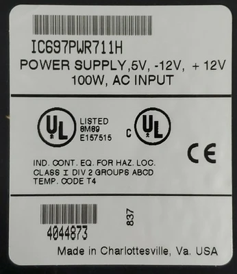 USED GE Fanuc IC697PWR711H