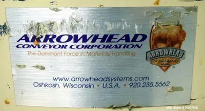 Used ARROWHEAD _UNKNOWN_ Table Top Chain Conveyors Illinois US | Aaron Equipment #87153