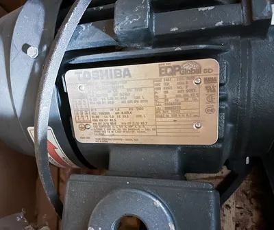 TOSHIBA INTERNATIONAL CORPORATION 0024SDSR41A-P Industrial Electric Motor | Buy Per Pound (2)