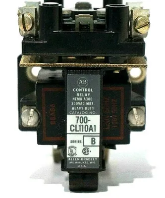 NEW ALLEN BRADLEY 700-CL110A1 CONTROL RELAY SER.B 700CL110A1