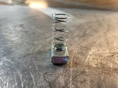 1-2/5" Chanel Nut w/ Spring