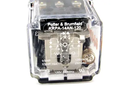 NEW LOT OF 2 SIEMENS KRPA-14AN-120-S RELAY 10AMP KRPA14AN120S
