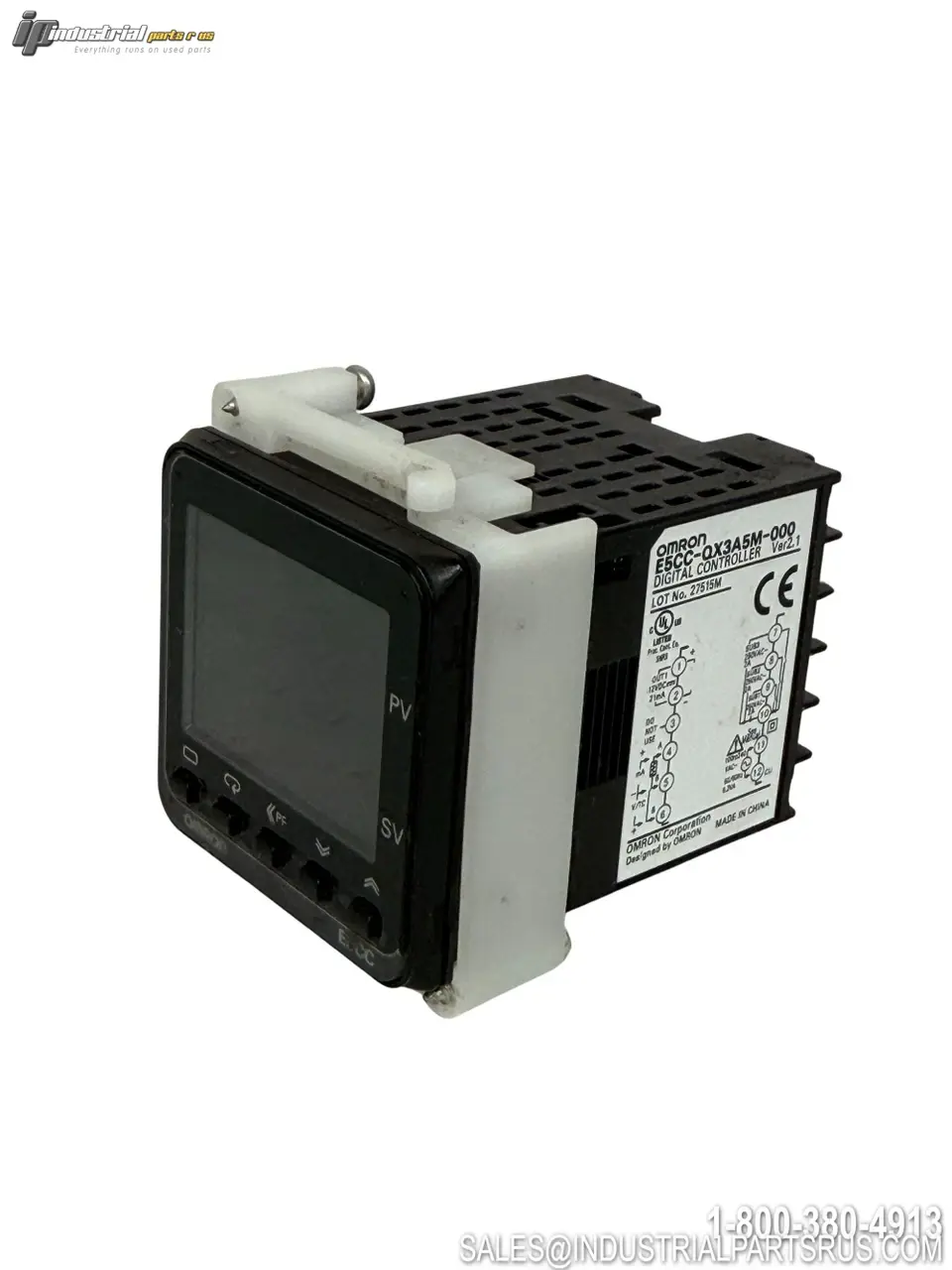 Used OMRON E5CC-QX3A5M-000 Temperature Controls Kentucky US | Industrial Parts R Us Inc. #1377622