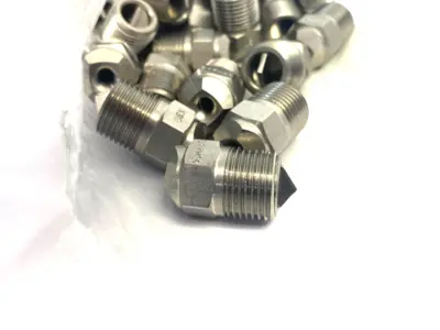 USED BEX 303SS MULTI-ANGLE SQUARE CONE JET SPRAY NOZZLE