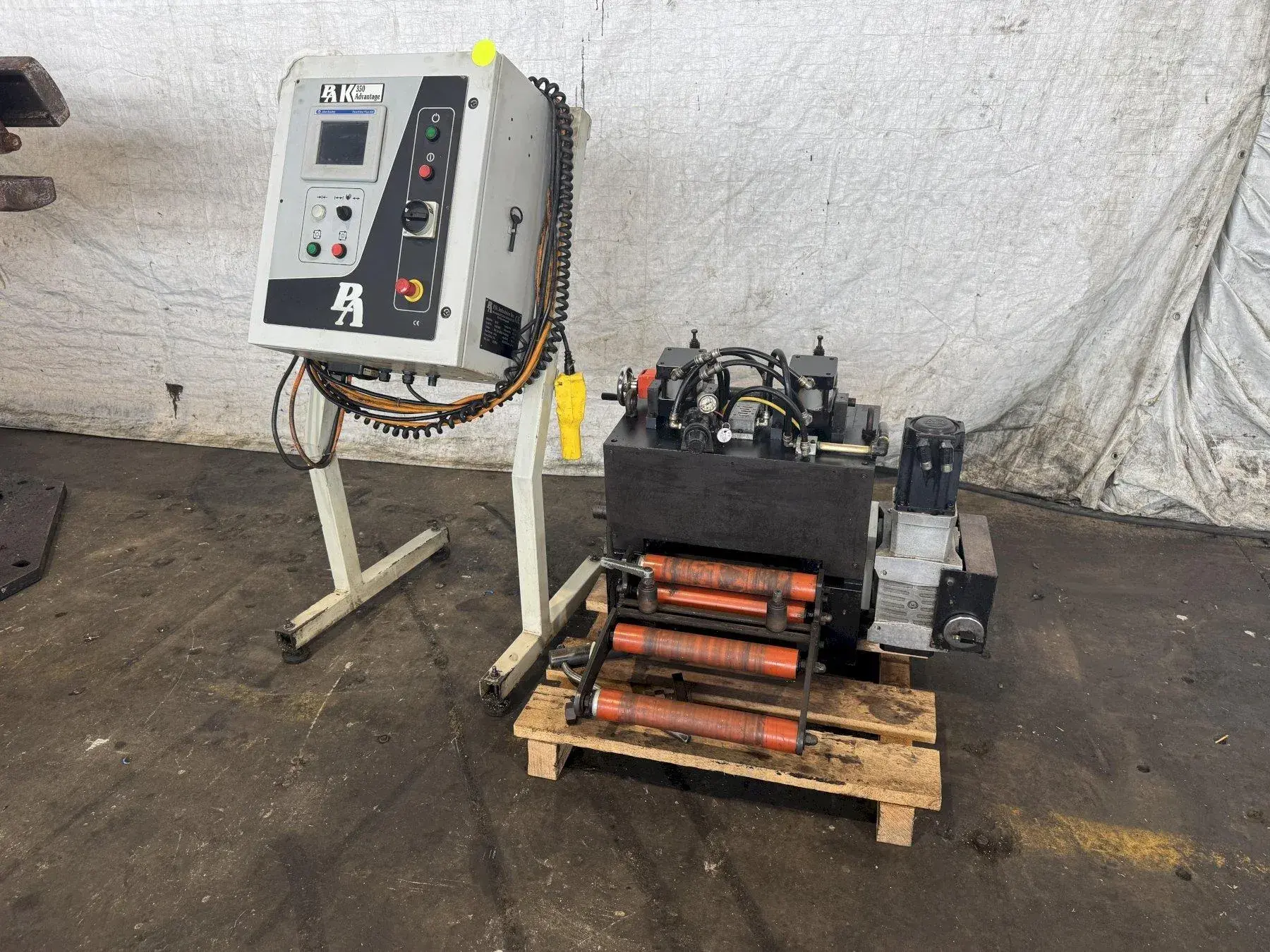 12" X .138" PA INDUSTRIES SRF-12 ULTRA MAGNUM SERVO FEEDER,NEW IN 2015: YOBRO #24358