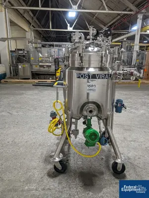 USED Feldmeier 100 Liter Feldmeier Reactor, 316L S/S, 60/125#