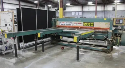 Used WYSONG 1010 Power Squaring Shears (Gauge) Kentucky US | Aucto #688228