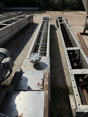 Haarslev JKTD Thermo Cooking Screw Auger S/S 330 mm x 6.6m