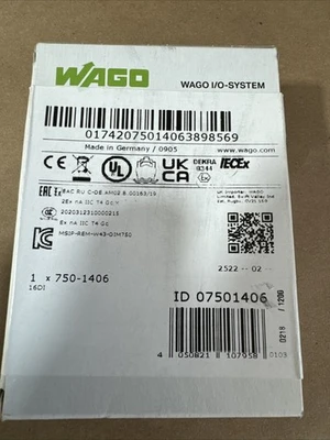 NEW WAGO 750-1406