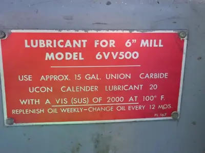 Farrel 12" Roll Mill