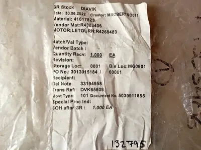 NEW LETOURNEAU R4268483/R4303406