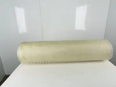 White Semi-Ridgid HDPE Plastic Mesh Screen 45" x 50'