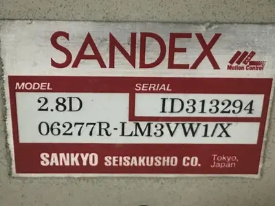 USED SANDEX 2.8D 06277R-LM3VW1/X