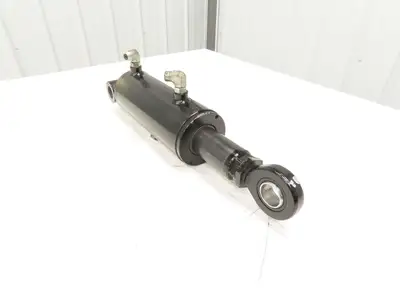 Landoll 52018-0611 Hydraulic Tilt Cylinder Removed From LSC30 Stand On Forklift