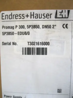 NEW Endress+Hauser 5P3B50-AAIBAAAFADAA1S2BA1+LA