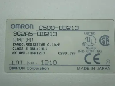 USED OMRON C5000D213